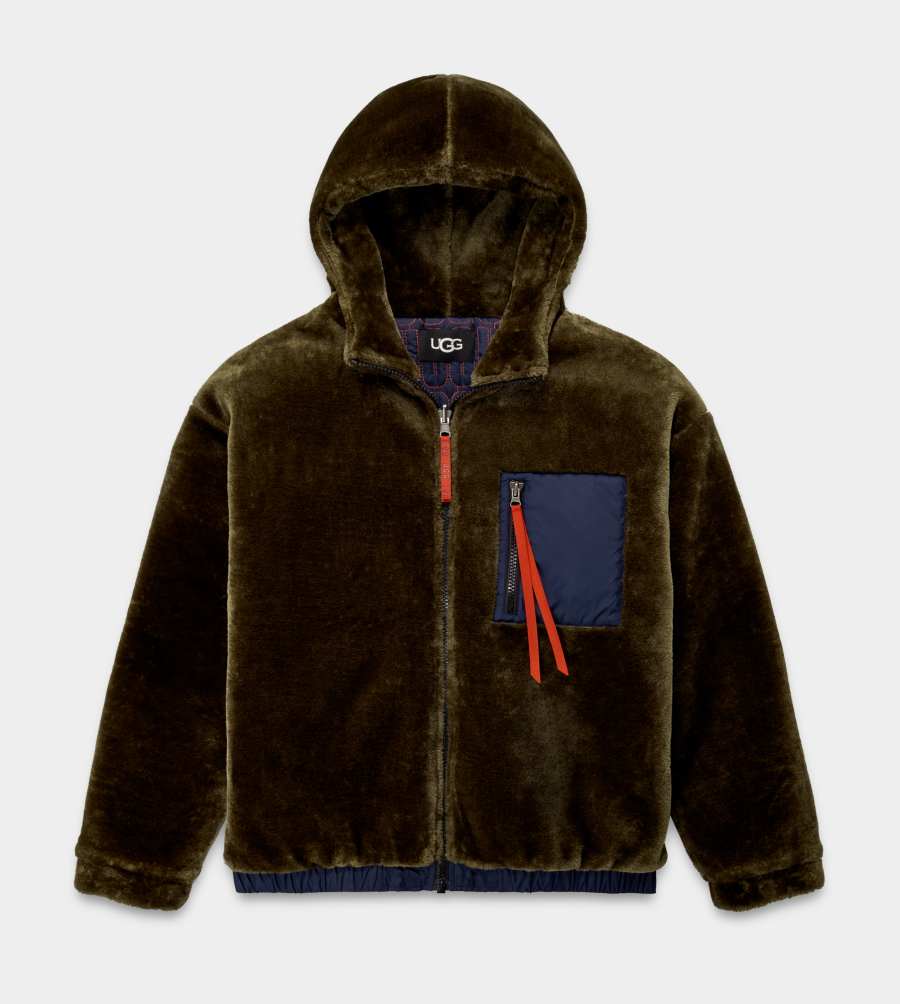 UGG® 公式【 カイロ フォーファー ジャケット|Kairo Faux Fur Jacket| 1119483 | メンズ】アグ 公式サイト